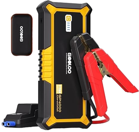 Gooloo GP4000 Jump Starter 4000A Peak Car Starter