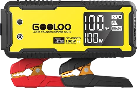 GT4000S Jump Starter 4000A Car Jumper Starter by Goolloo